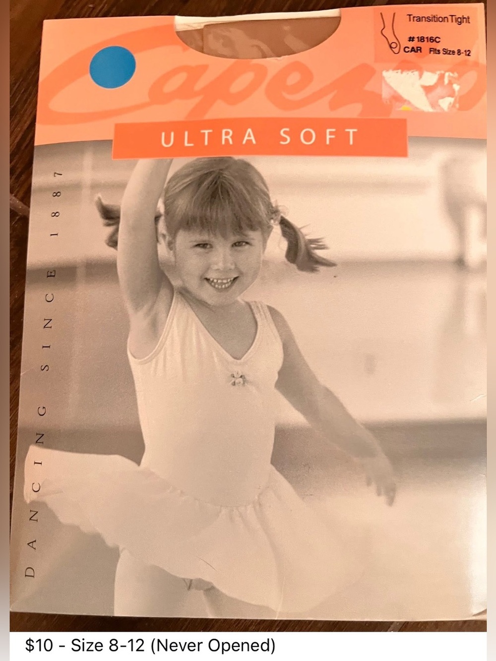 Capezio Ultra Soft Girls' Transition Tights - Caramel